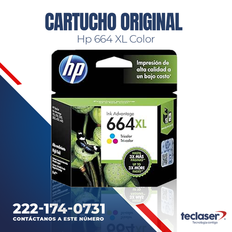 Cartucho Hp 664 XL Color