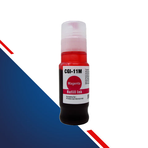 Botella de Tinta Compatible con Canon GI-11 MAGENTA