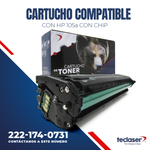 Cartucho de Toner compatible Nuevo para HP 105A, NEGRO CON CHIP