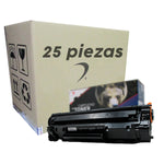 25 PZ Cartucho de Toner compatible Nuevo para HP 35A, 36A, 85A, Can 125 NEGRO