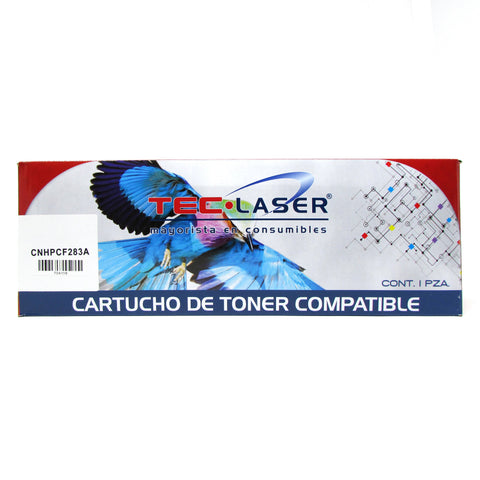 Cartucho de Toner compatible con HP 83A, NEGRO