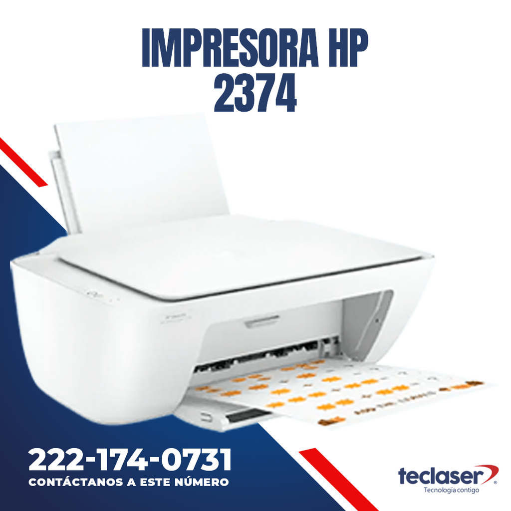 Impresora Multifuncional HP Deskjet Ink Advantage 2374 – Teclaser