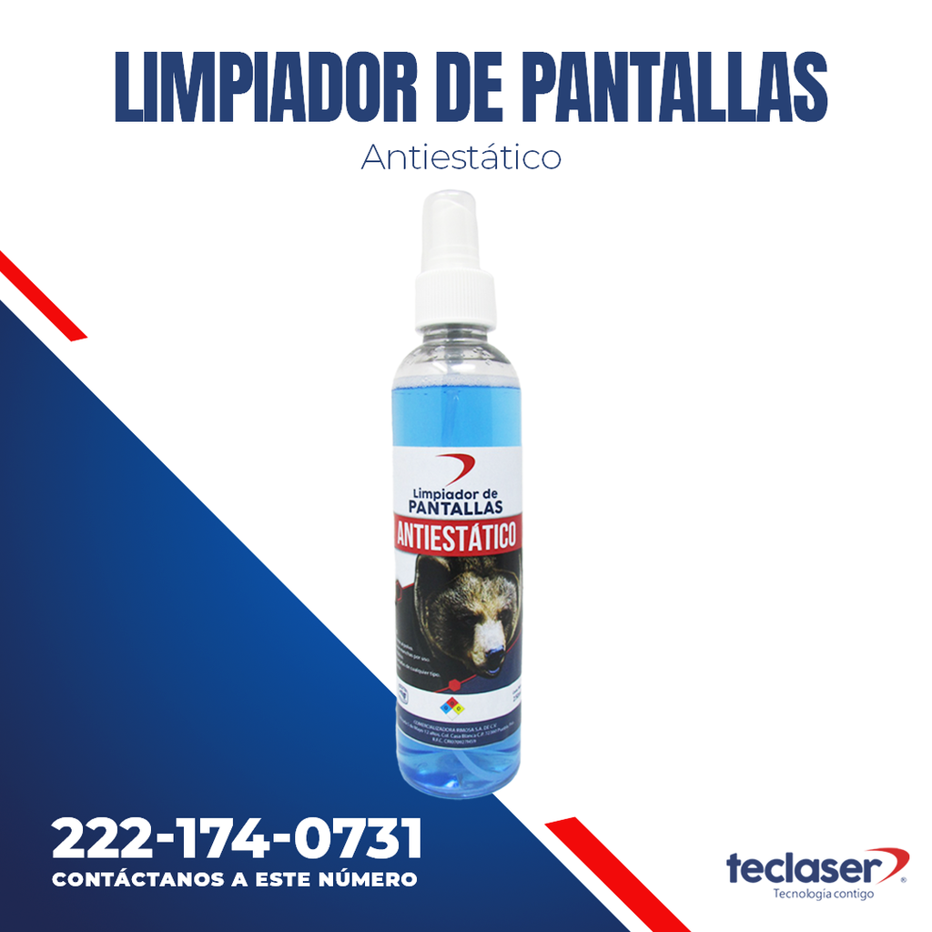 Limpiador Protector Antiest tico De 250 Ml Teclaser limpiador-protector-antiest-tico-de-250-ml-teclaser