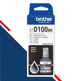 Botella de Tinta Original BROTHER BTD100BK NEGRO