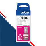 Botella de Tinta Original BROTHER BTD100M MAGENTA