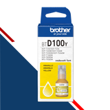 Botella de Tinta Original BROTHER BTD100Y YELLOW