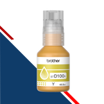 Botella de Tinta Original BROTHER BTD100Y YELLOW