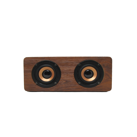 Bocina Portatil Bluetooth Acabado Tipo Madera  KTS-1612
