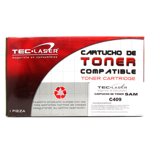 Cartucho de Toner generico compatible con SAMSUNG C409, CYAN