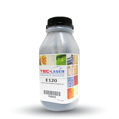 Polvo de Toner Compatible con LEXMARK E120, NEGRO