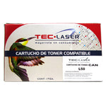 Cartucho de Toner generico compatible con CANON L50, NEGRO