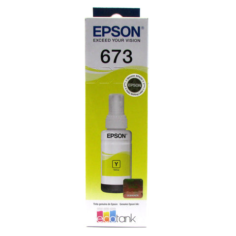 Botella de Tinta Original EPSON 673 YELLOW