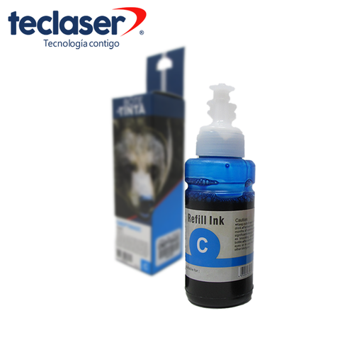 Botella de Tinta compatible con EPSON T664220, CYAN